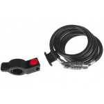 Zámok na bicykel - Špirálový Uzáver S Kódom TonyON TY519 8x1200mm